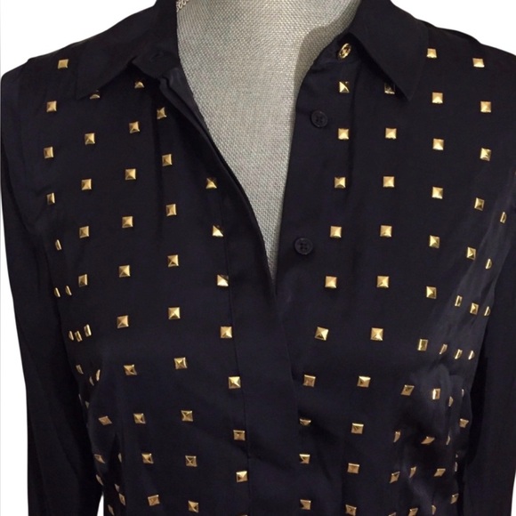 MICHAEL KORS - Button Down Shirt w/studs (M) ~ NWT - Picture 10 of 16